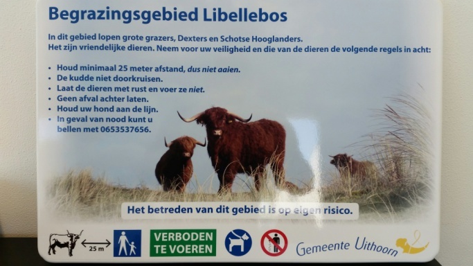 Bordje Libellenbos